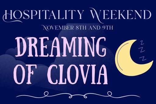 Hospitality weekend theme graphic